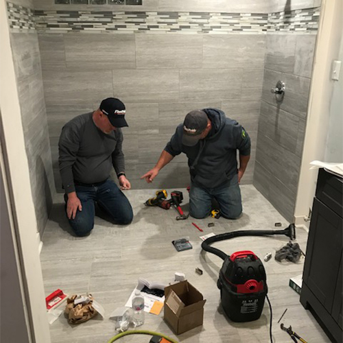 bathroom remodel 