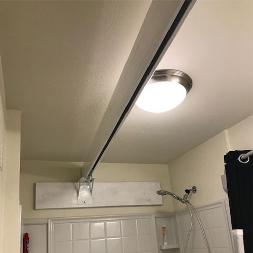 ceiling lift installation 