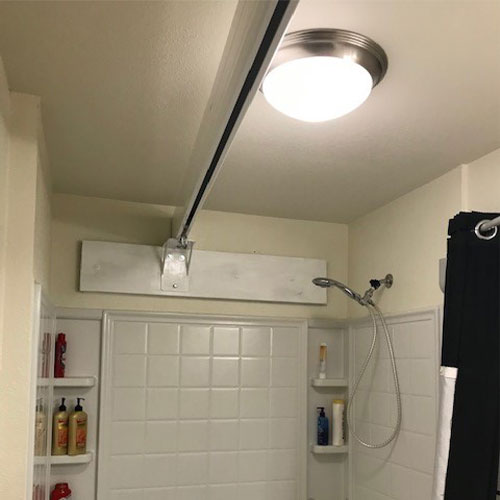 ceiling lift installation 