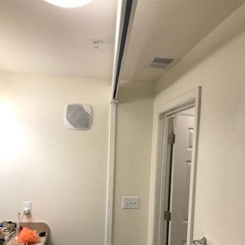 ceiling lift installation 